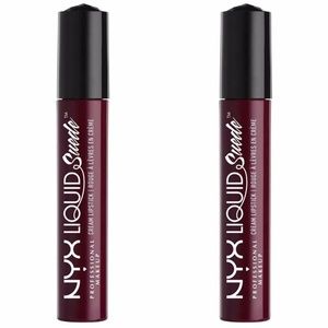 Lot 2 NYX Vintage Plum Liquid Suede Cream Lipstick